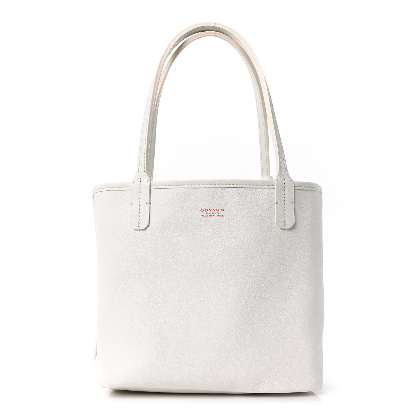 Goyardine Reversible Mini Anjou White