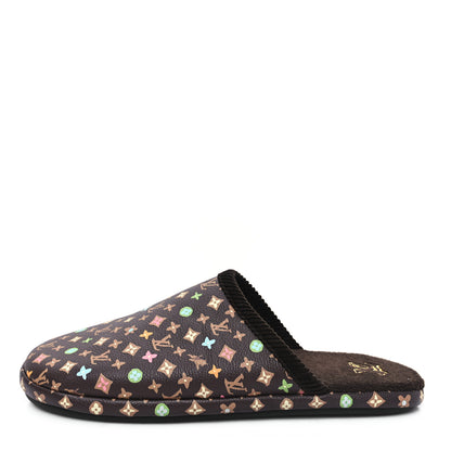 Louis Vuitton X TYLER THE CREATOR Monogram Craggy LV Palace Mens Slippers 9 Mocha 1 of 10