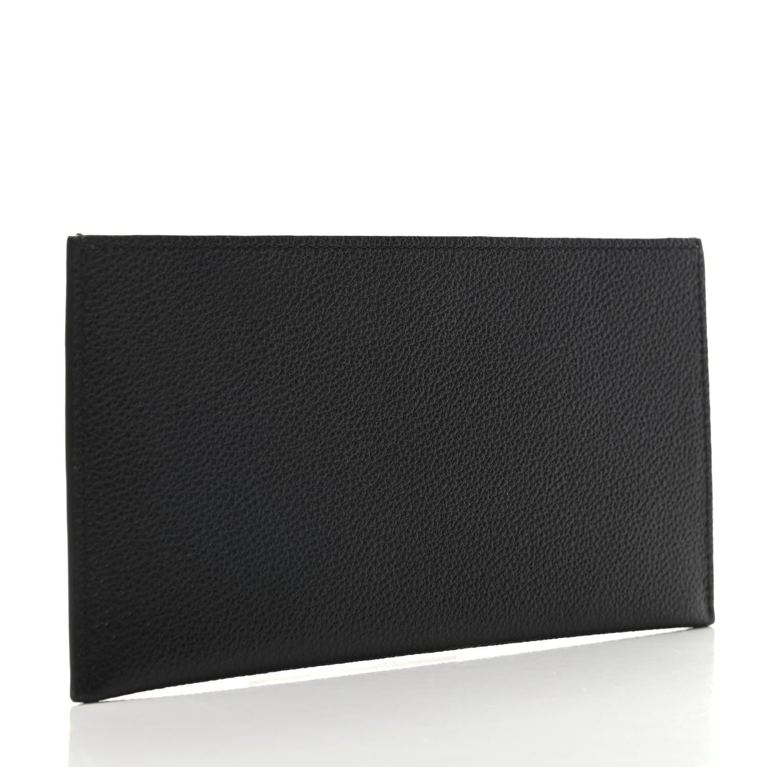 Louis Vuitton Calfskin Felicie Chain Wallet Card Holder Insert Black 3 of 6