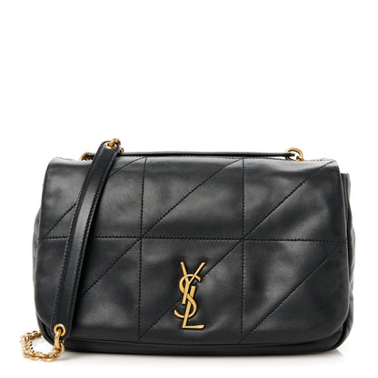 Saint Laurent Lambskin Matelasse Monogram Small Jamie 4.3 Black 1 of 11