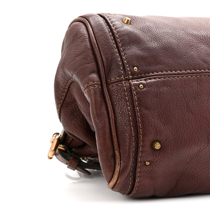 Chloe Calfskin Medium Paddington Satchel Chocolate 9 of 14