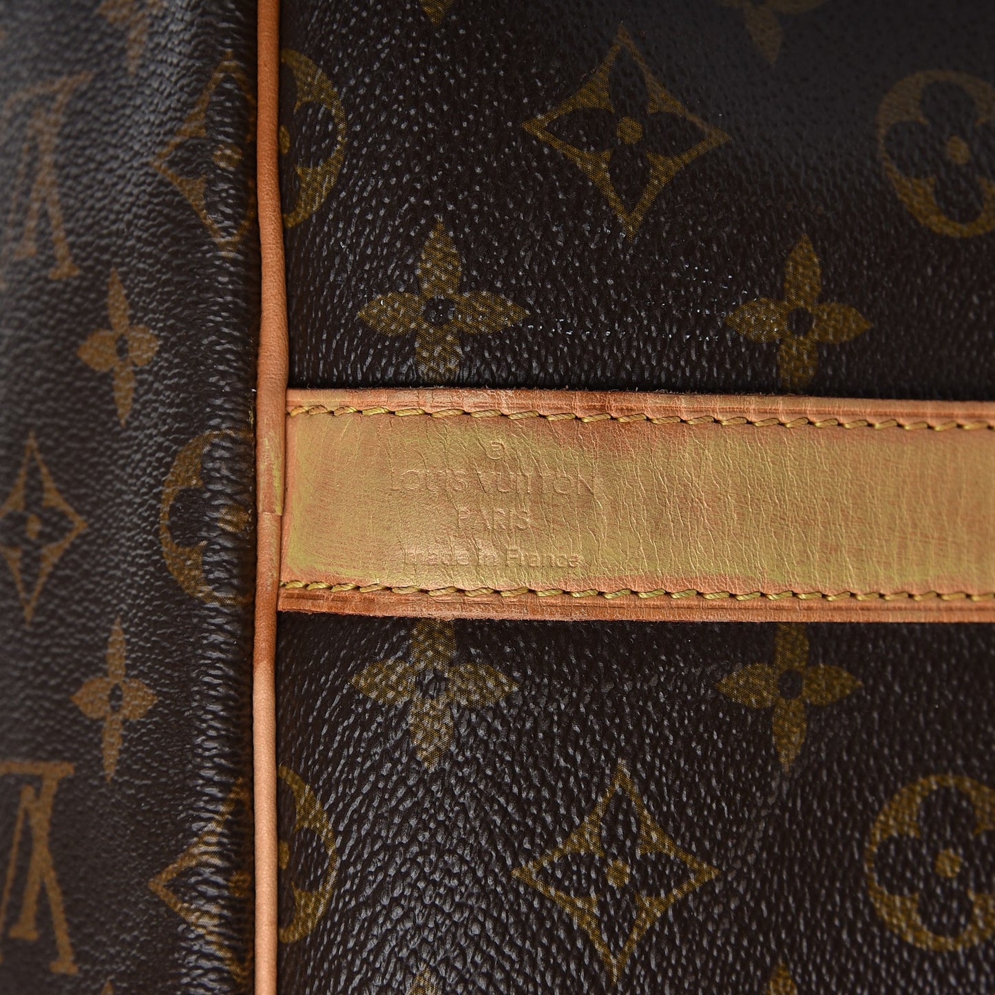 Monogram My LV Heritage Keepall Bandouliere 55 Ivory Moutarde