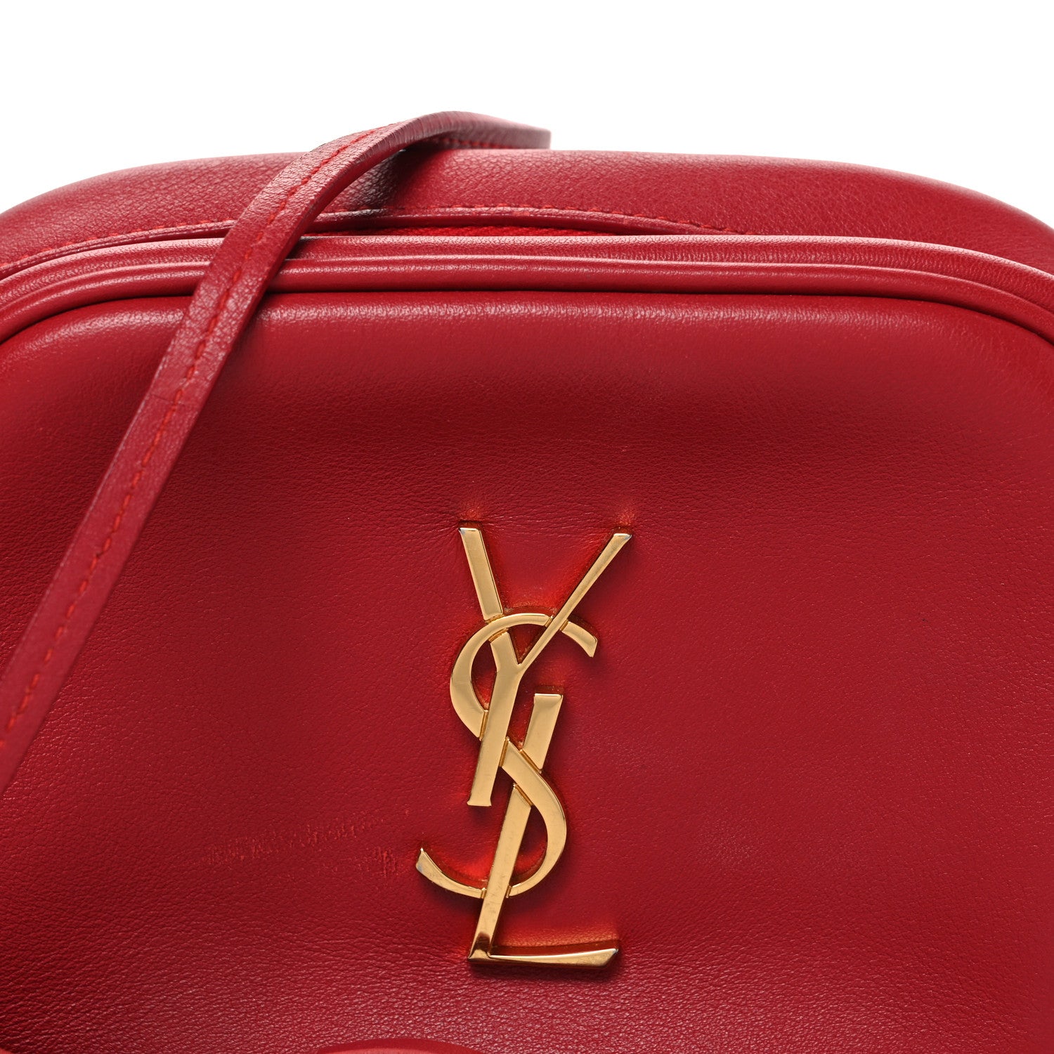 Saint Laurent Nappa Monogram Blogger Bag New Red 7 of 10