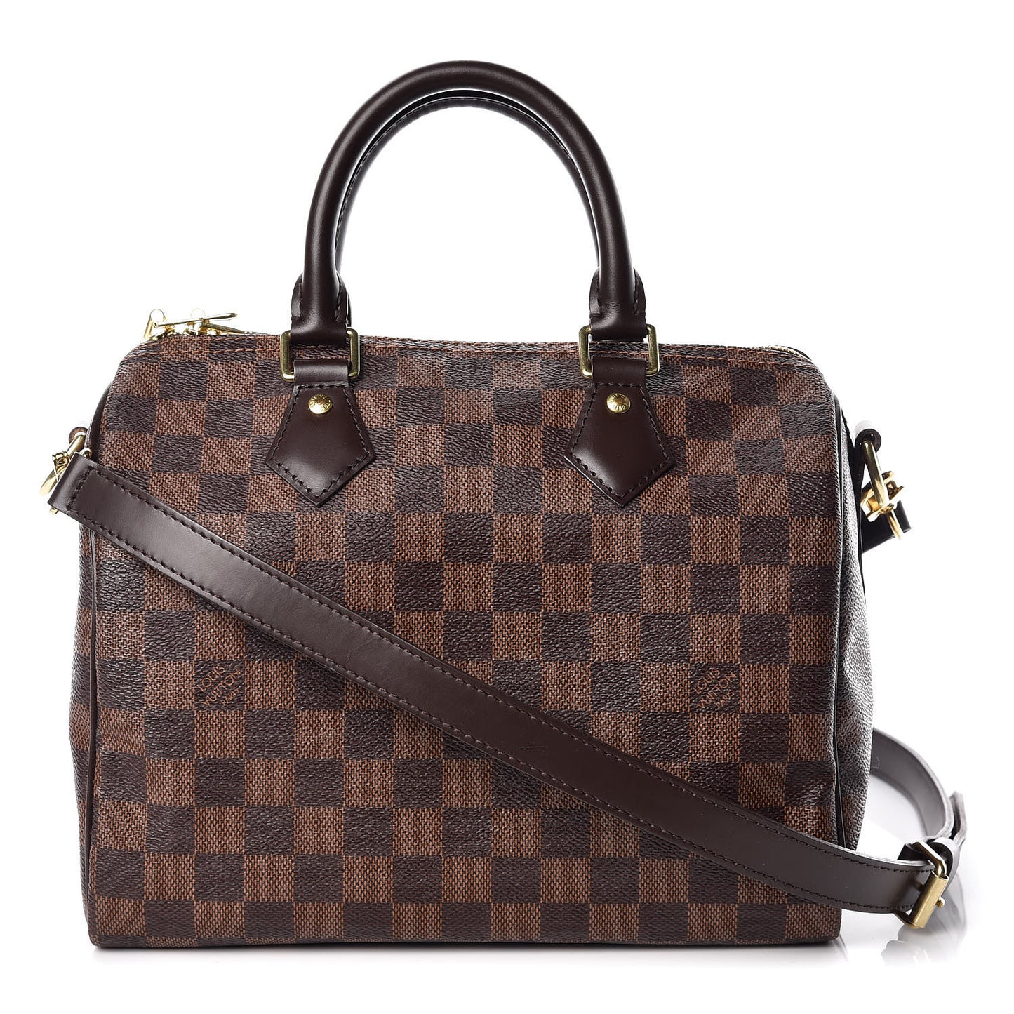 Damier Ebene Speedy Bandouliere 25
