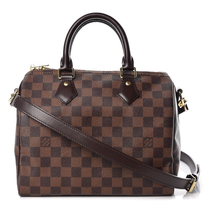 Louis Vuitton Damier Ebene Speedy Bandouliere 25 1 of 11