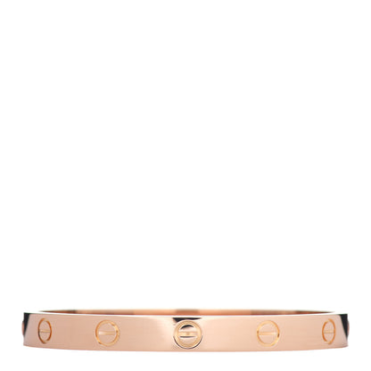 Cartier 18K Pink Gold LOVE Bracelet 16 1 of 5