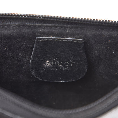 Gucci Calfskin Bamboo Handle Shoulder Bag Black 7 of 20