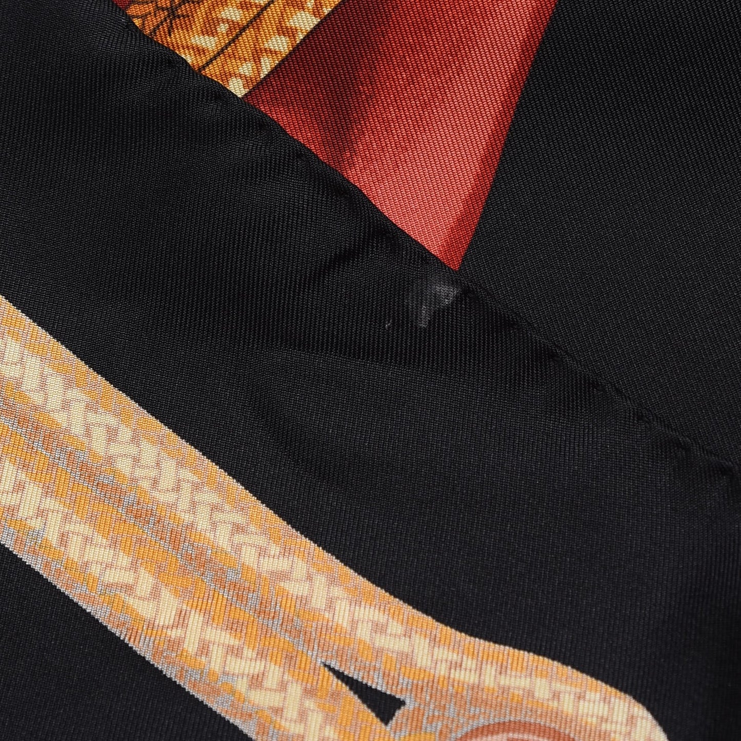 Silk Brandebourgs Scarf 90