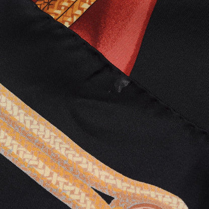 Hermes Silk Brandebourgs Scarf 90 8 of 8