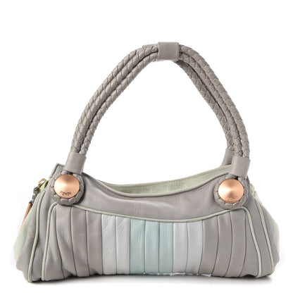 Fendi Calfskin Radio Bag Grigio Multicolor 1 of 14