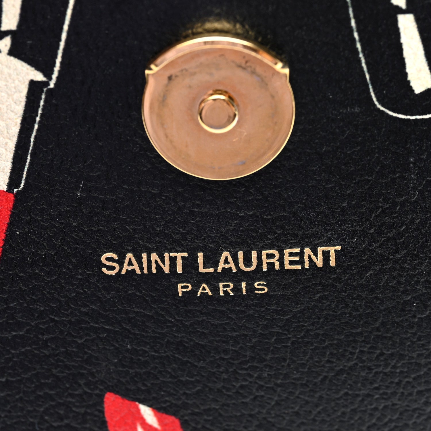 Saint Laurent Calfskin Lipstick Print Small Classic Monogram Kate Tassel Satchel Black 6 of 9
