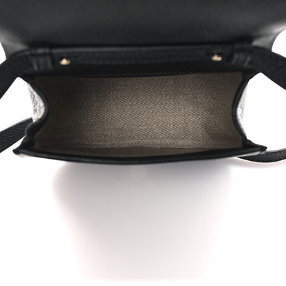 Chloe Calfskin Mini Alphabet Saddle Bag Black 5 of 9