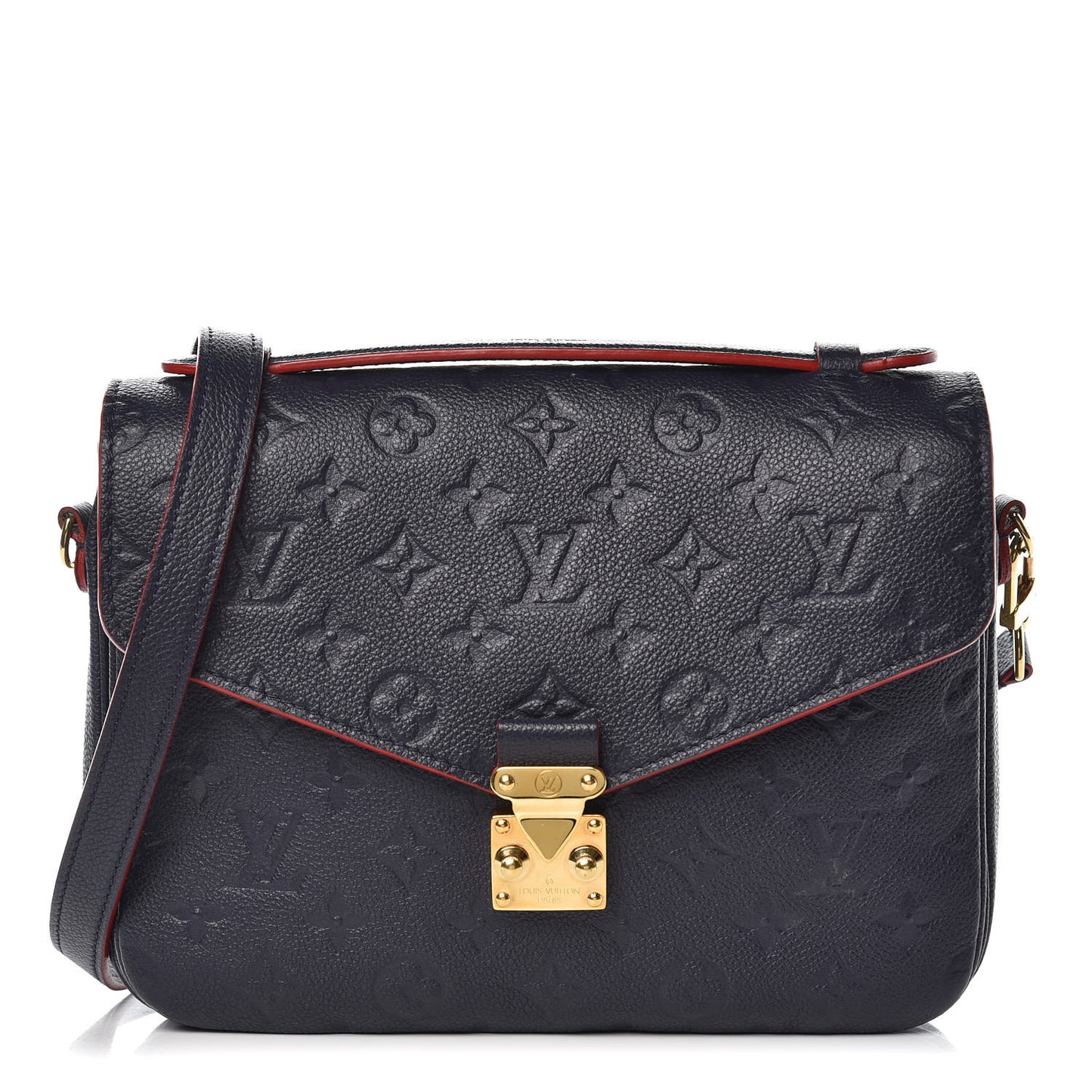 Empreinte Pochette Metis Marine Rouge