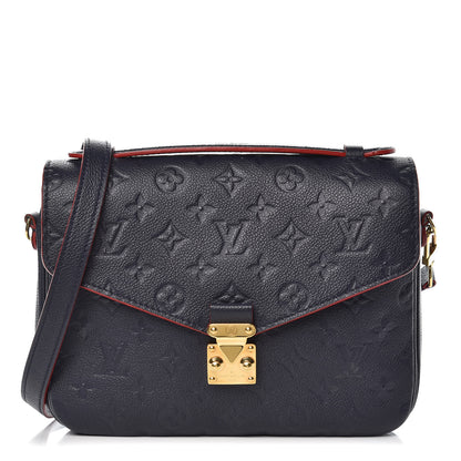 Louis Vuitton Empreinte Pochette Metis Marine Rouge 1 of 14