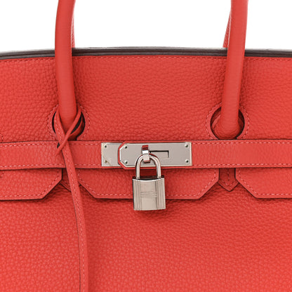 Hermes Togo Birkin 35 Rose Jaipur 7 of 9
