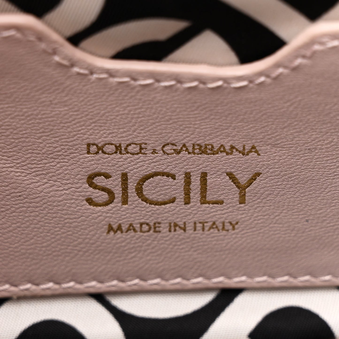 Nappa Quilted Medium Miss Sicily Satchel Rosa Polvere