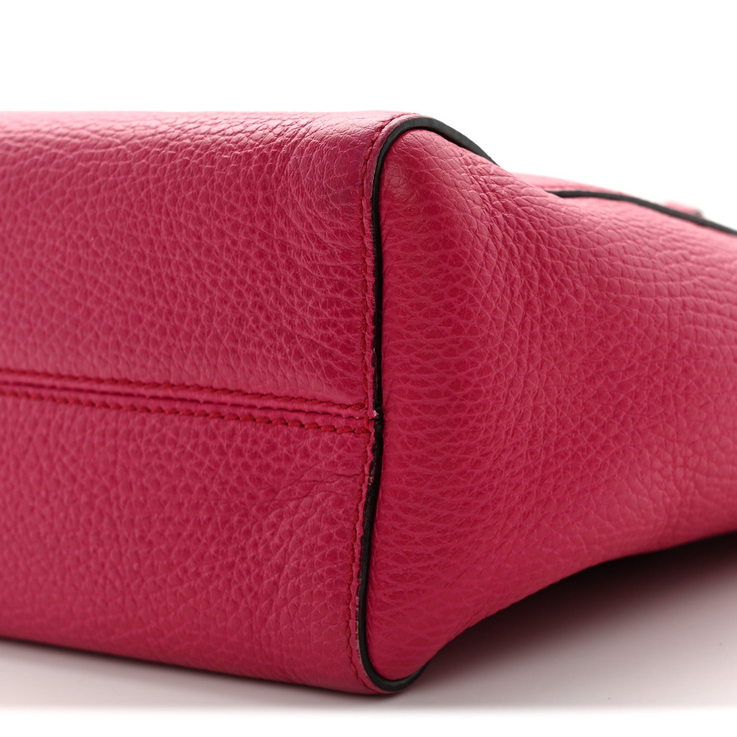 Gucci Dollar Calfskin Mini Swing Top Handle Bag Peonia Flower 9 of 11