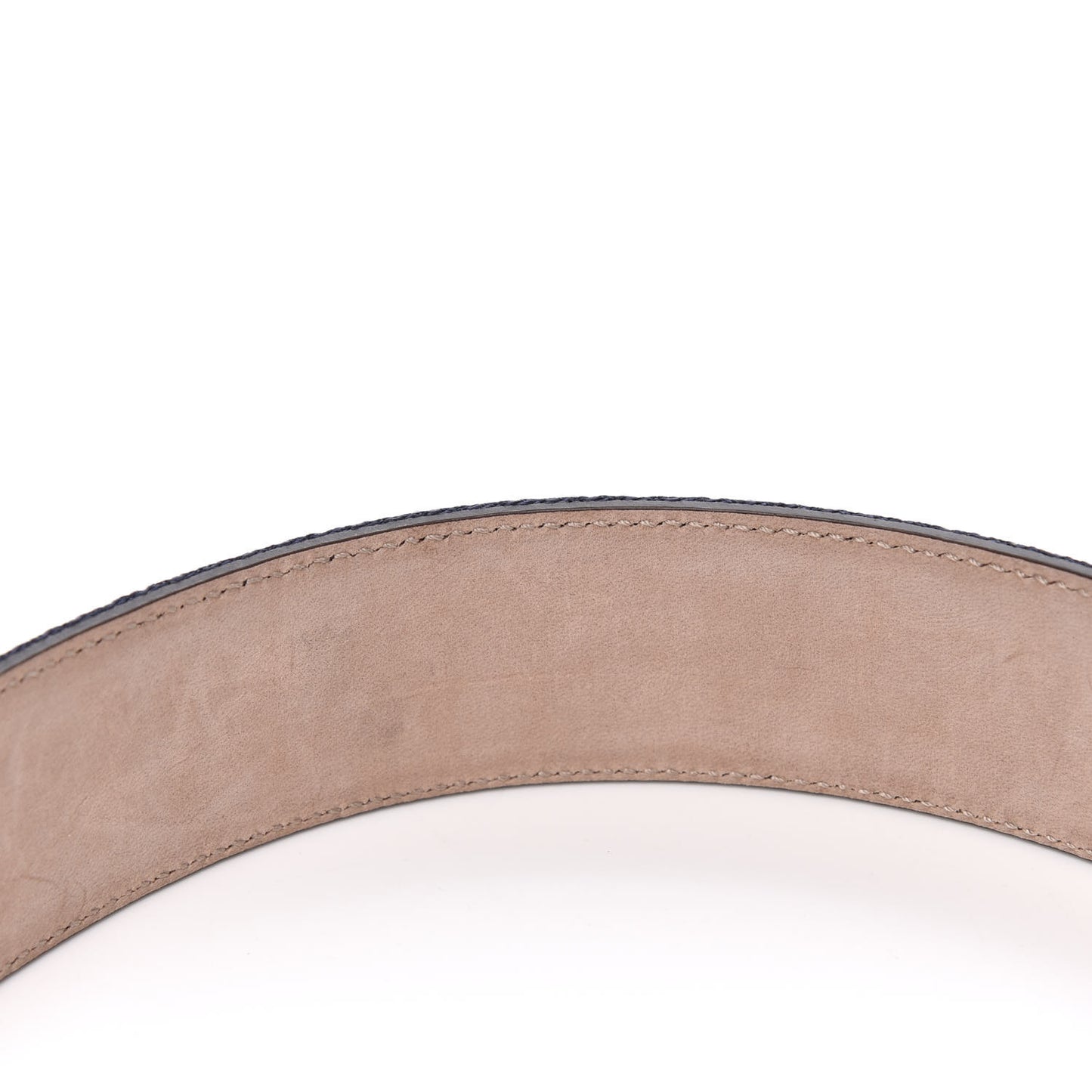 Calfskin Web Interlocking G Belt 85 34 Light Blue