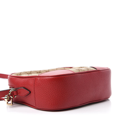 Gucci Monogram Mini Bree Messenger Bag Red 4 of 12