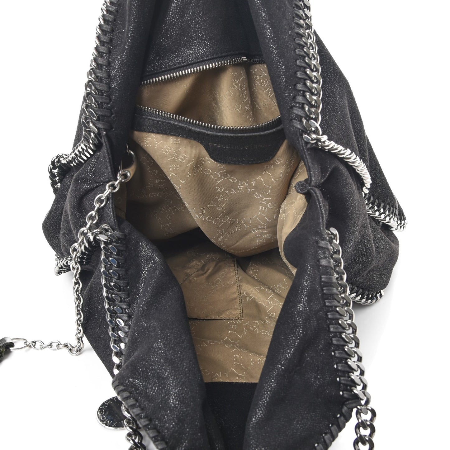 Shaggy Deer Big Falabella Tote Black