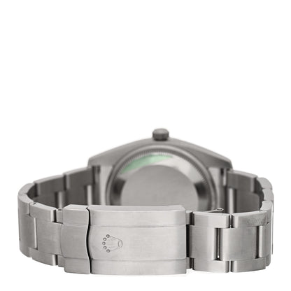 Rolex Stainless Steel 34mm Oyster Perpetual Air-King Watch Silver 114200 3 of 5