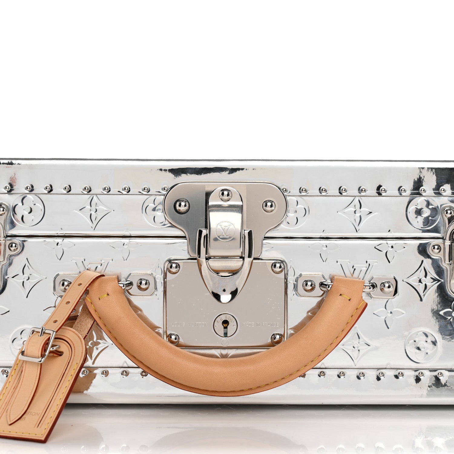 Louis Vuitton Mirror Monogram Cotteville 40 Silver 10 of 12