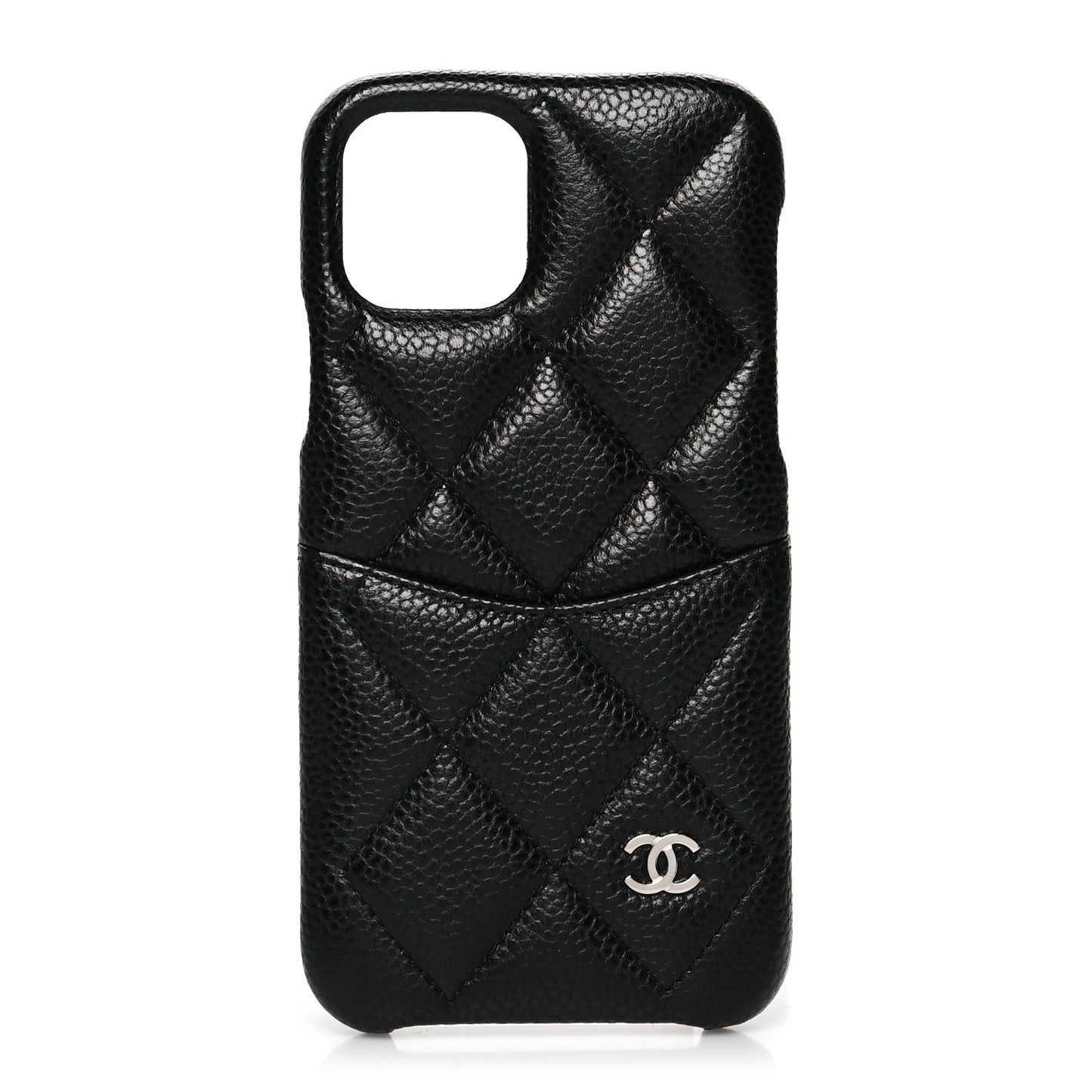Caviar Quilted iPhone XI Pro Case Black