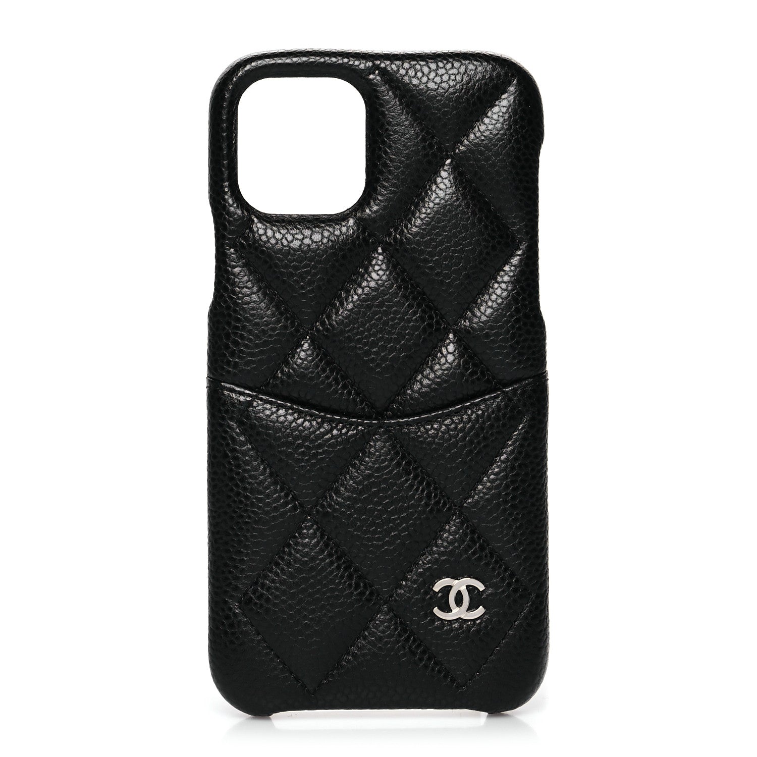Chanel Caviar Quilted iPhone XI Pro Case Black 1 of 11