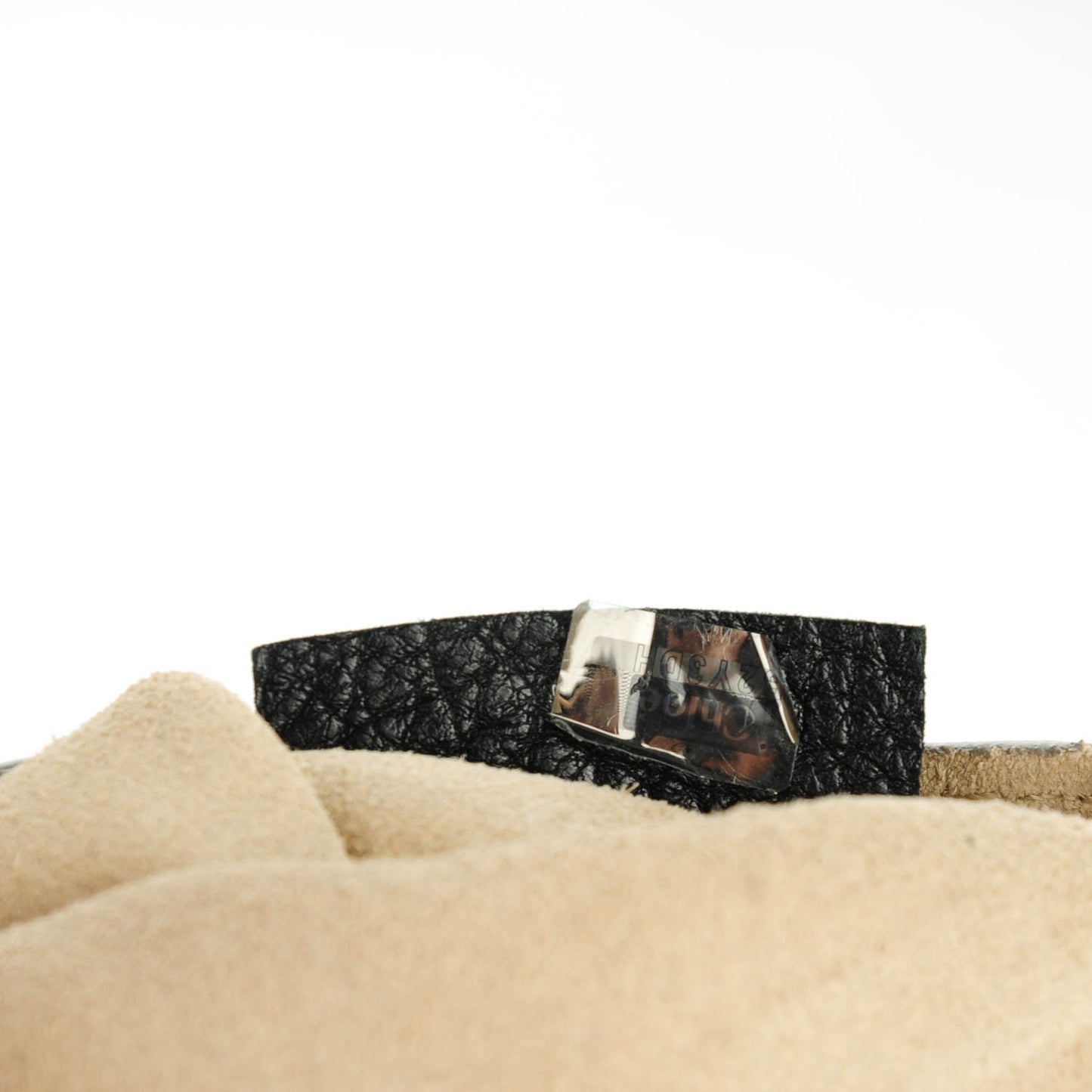 Grained Lambskin Mini Drew Shoulder Bag Black