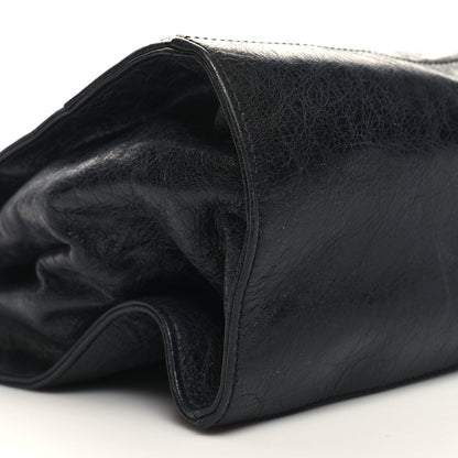 Balenciaga Agneau Giant 21 Silver Hardware Folder Black 10 of 11