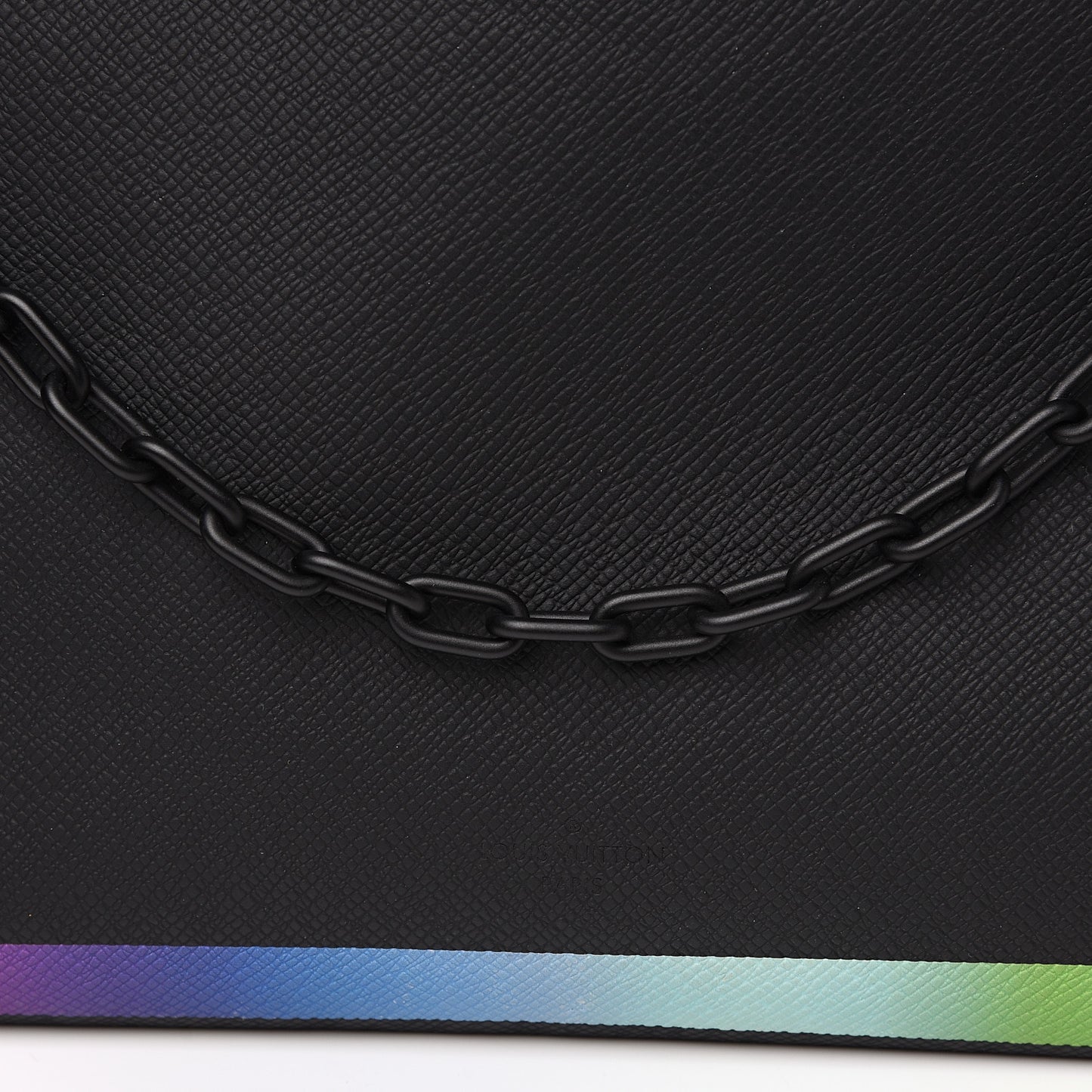 Taiga Rainbow Pochette A4 Black