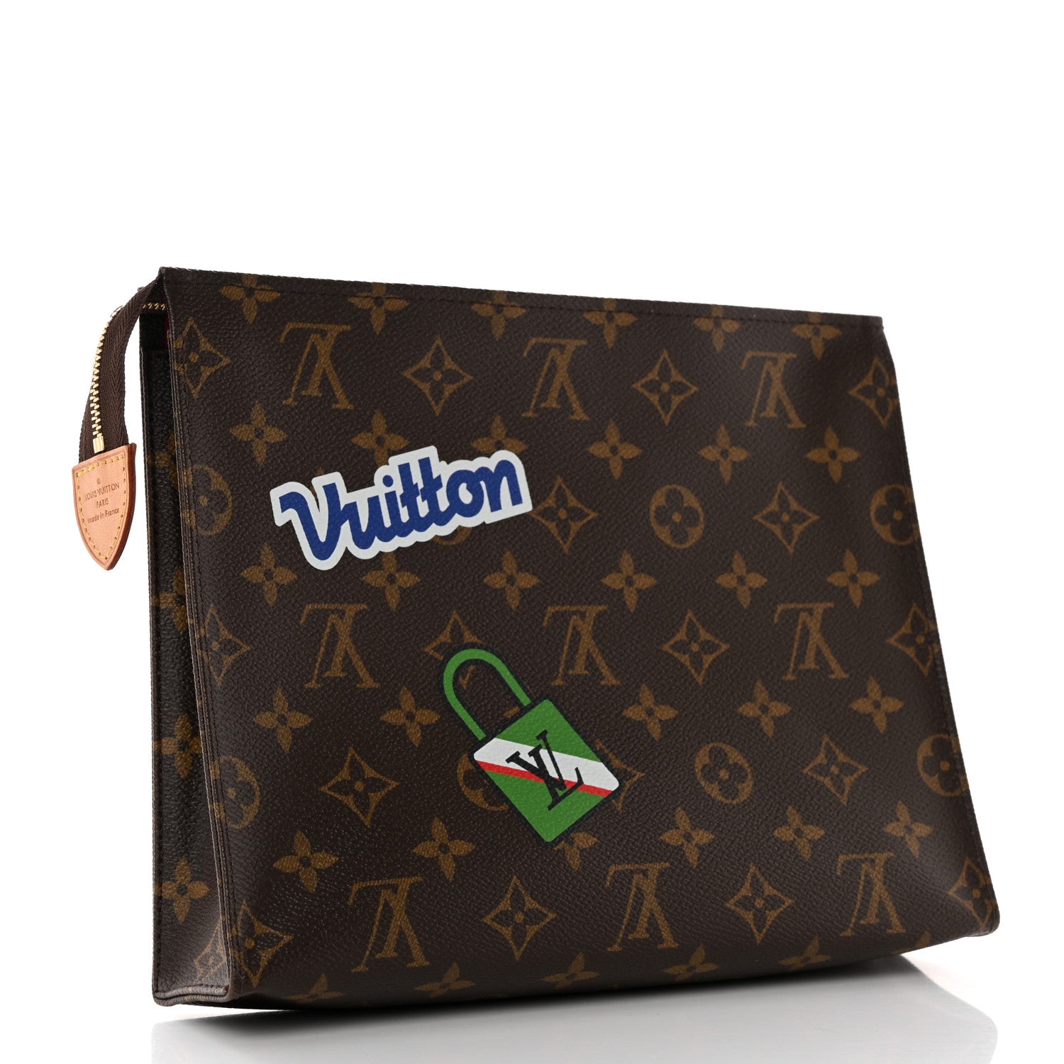 Louis Vuitton Monogram Travel Stickers Toiletry Pouch 26 3 of 7