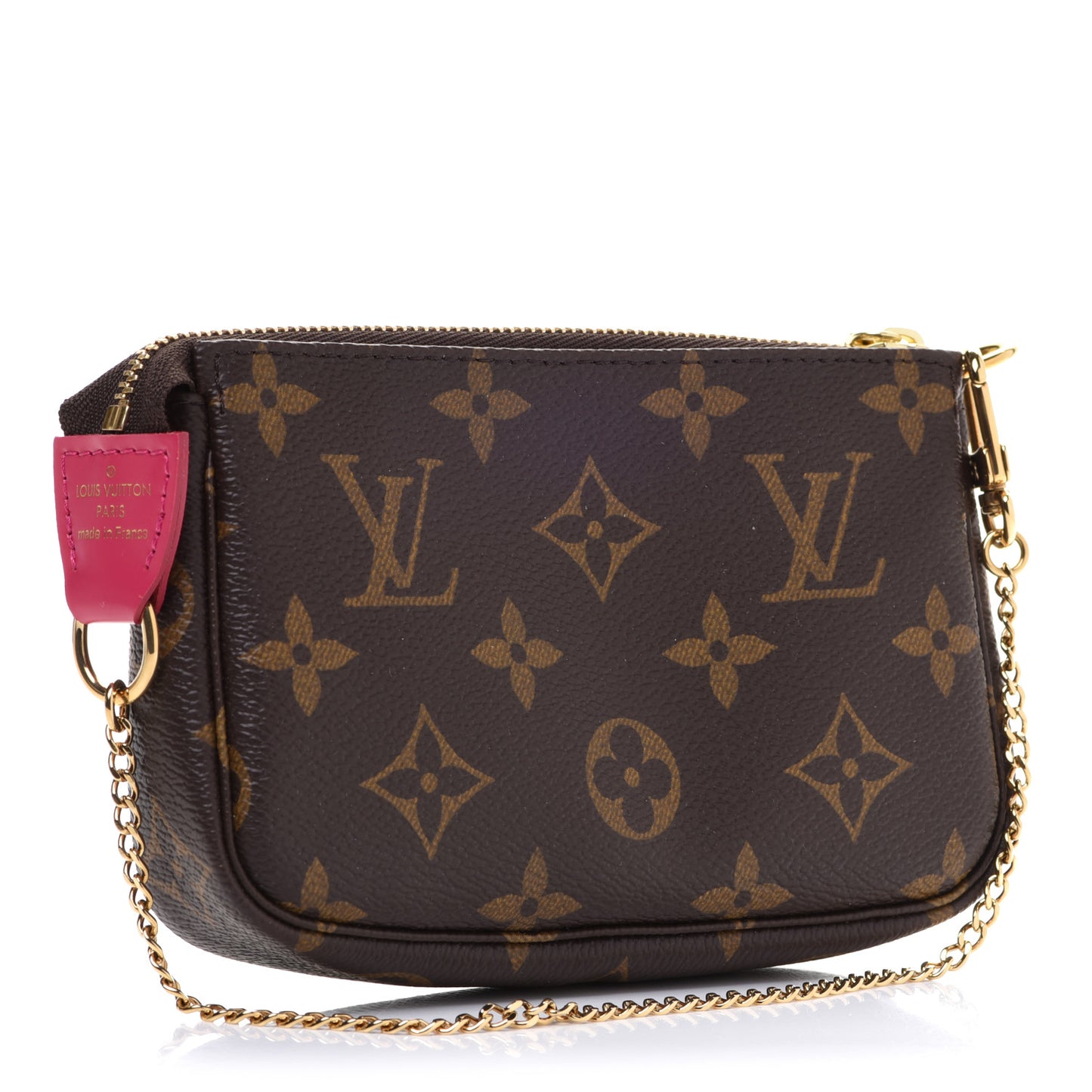 Monogram 2020 Christmas Animation Roller Coaster Mini Pochette Accessories Pivoine