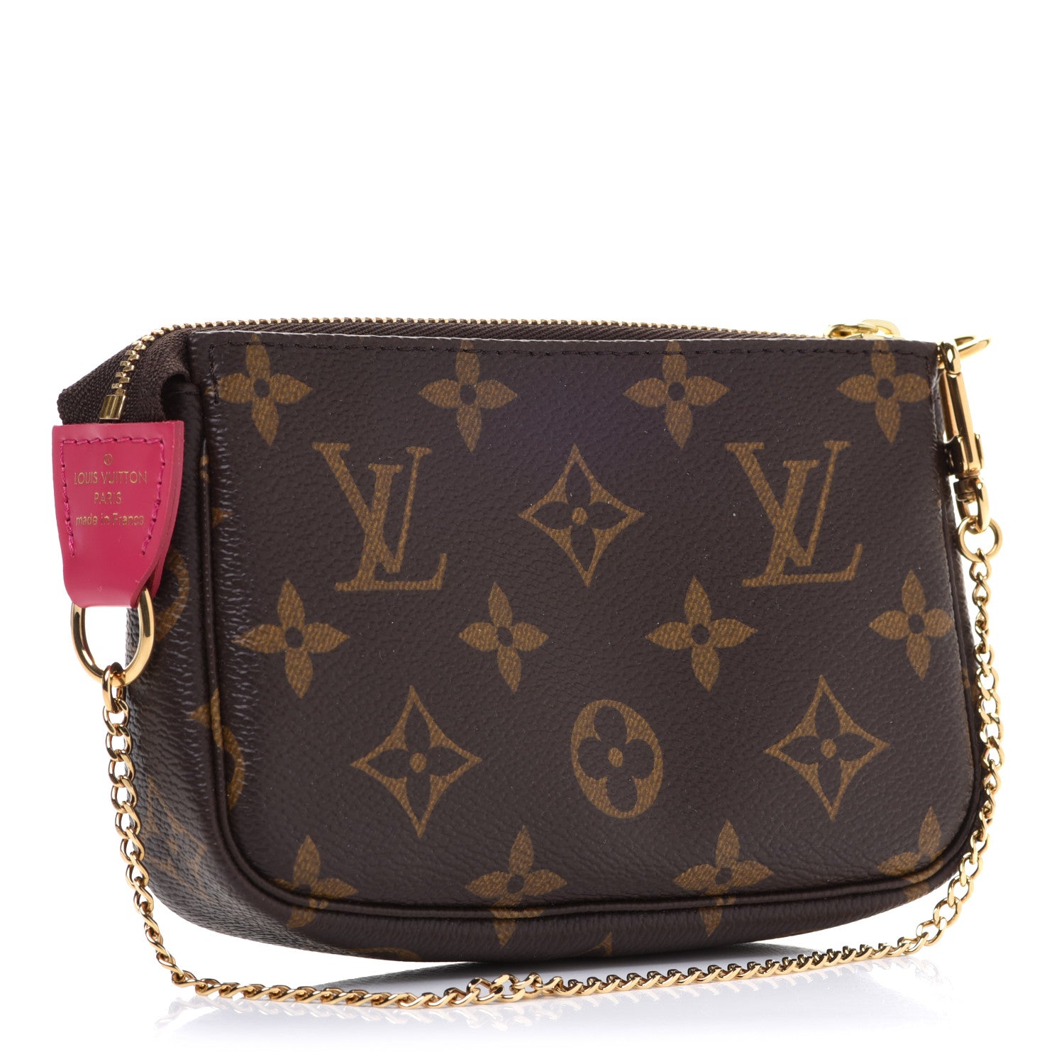 Louis Vuitton Monogram 2020 Christmas Animation Roller Coaster Mini Pochette Accessories Pivoine 3 of 9