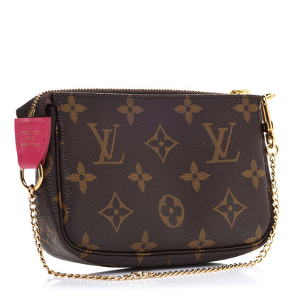 Louis Vuitton Monogram 2020 Christmas Animation Roller Coaster Mini Pochette Accessories Pivoine 3 of 9