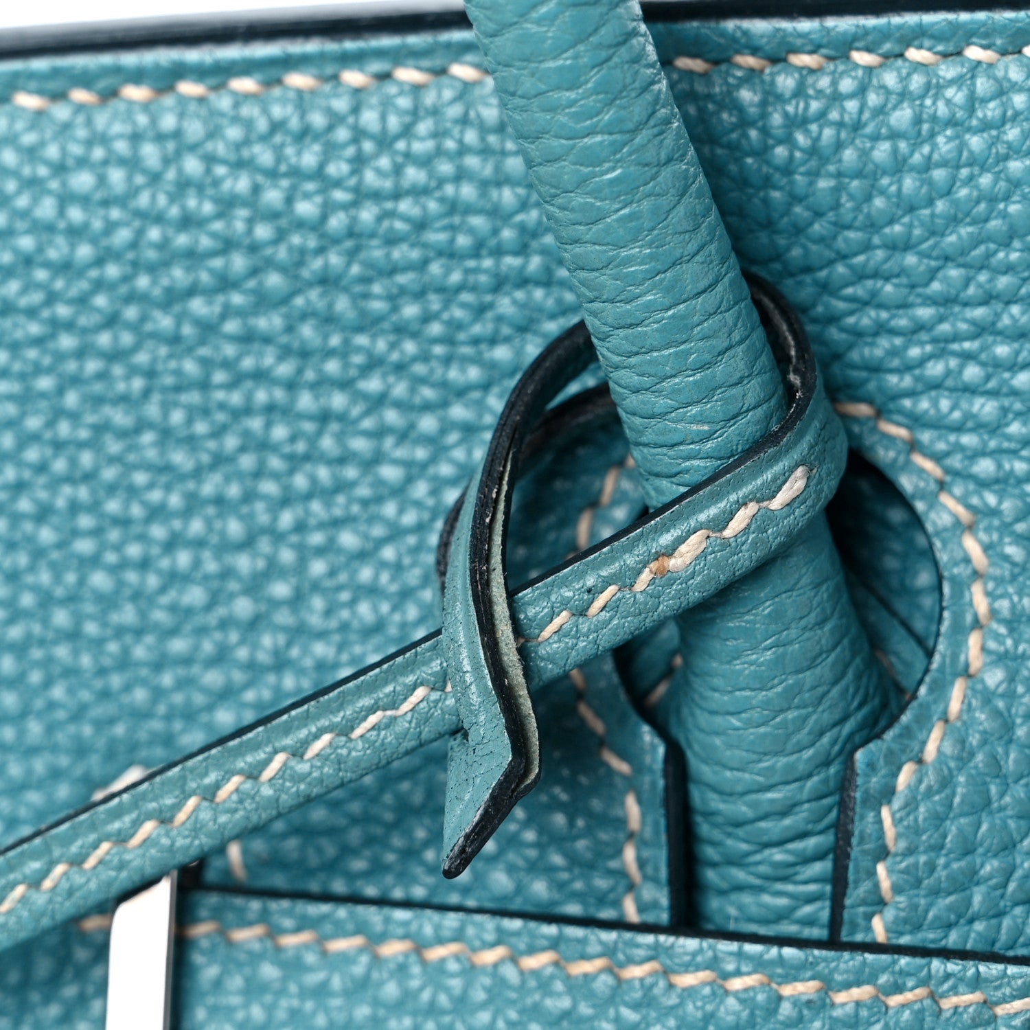 Hermes Togo Birkin 30 Blue Jean 15 of 15