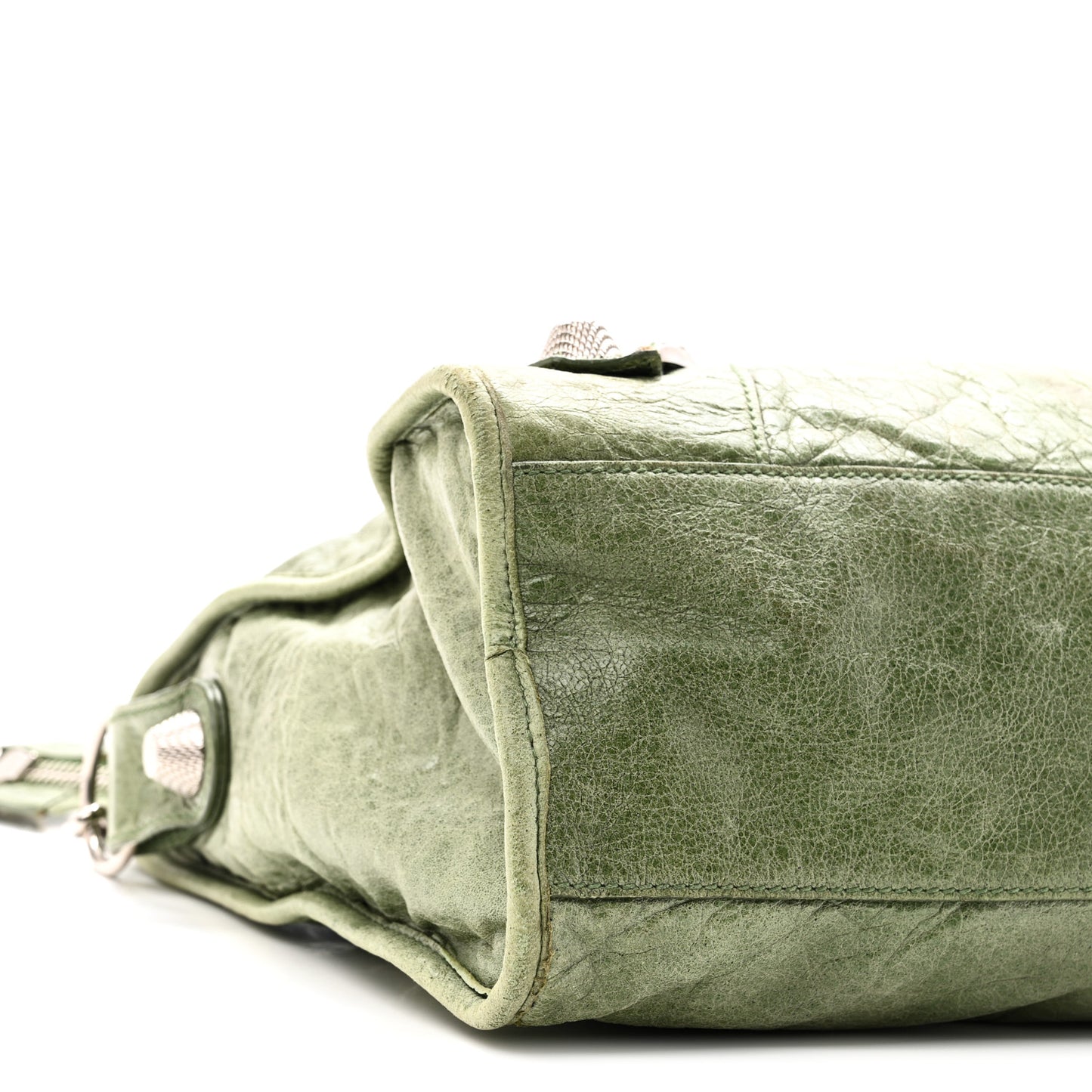 Agneau Giant 21 Silver Hardware City Vert Thyme