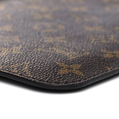 Louis Vuitton Monogram Neverfull MM GM Pochette Turquoise 7 of 9