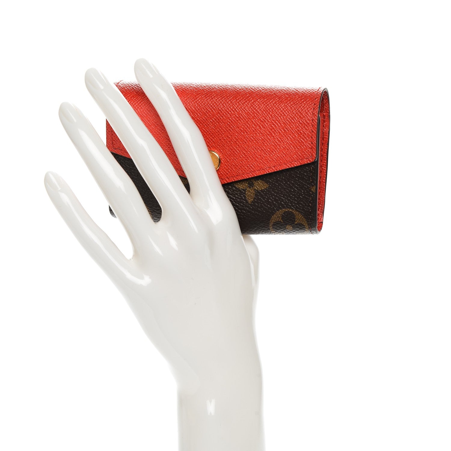 Louis Vuitton Monogram Sarah Multicartes Coquelicot 2 of 7