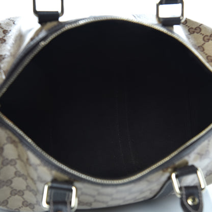 Gucci Crystal Monogram Medium Joy Boston Dark Brown 5 of 11