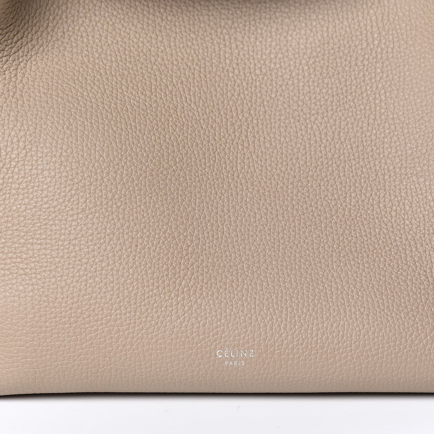 Supple Grained Calfskin Small Big Bag Light Taupe