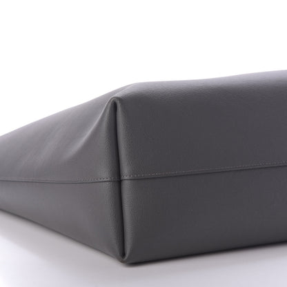 Saint Laurent Calfskin Large Shopping Tote Dark Grey 7 of 8