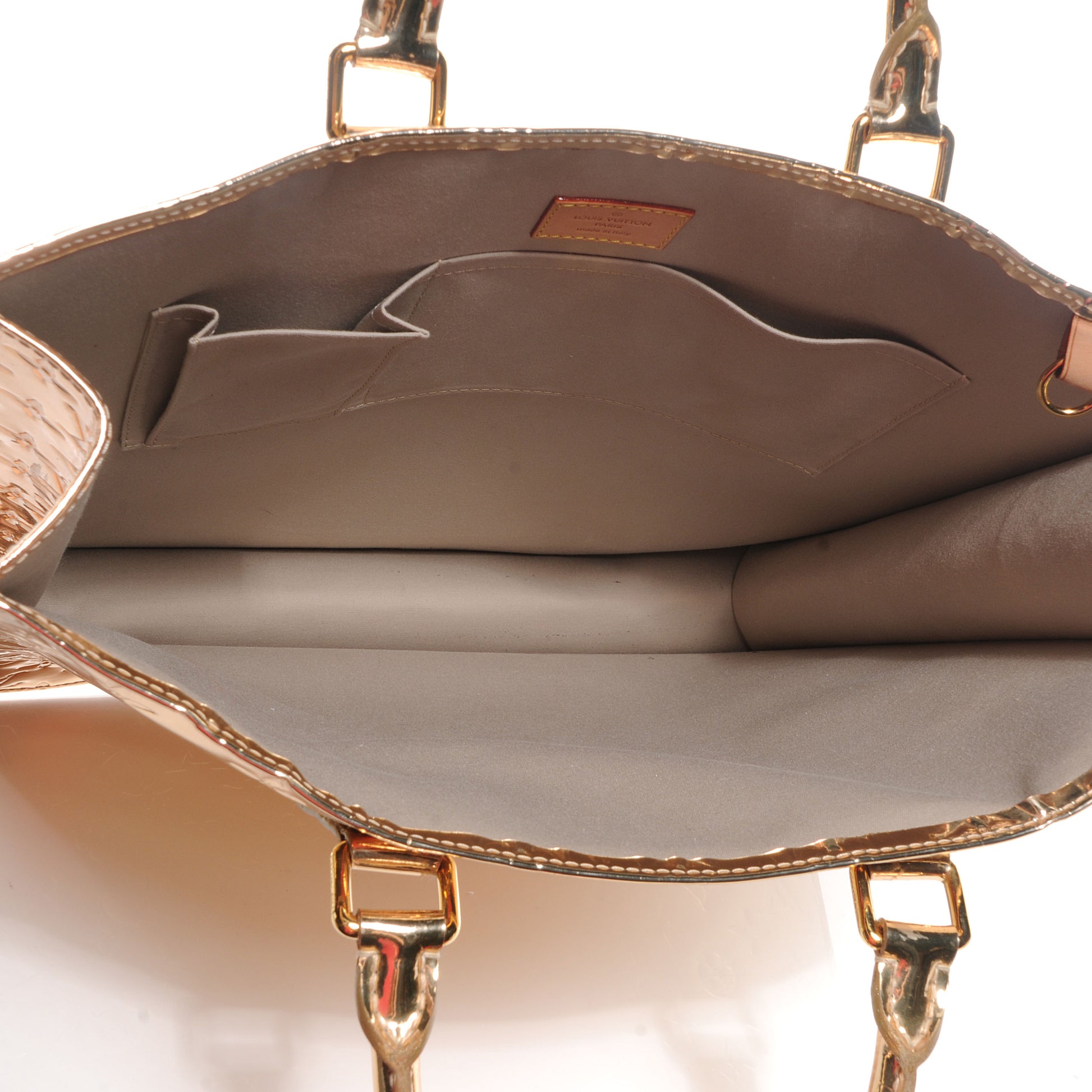 Louis Vuitton Monogram Miroir Sac Plat Gold 5 of 7
