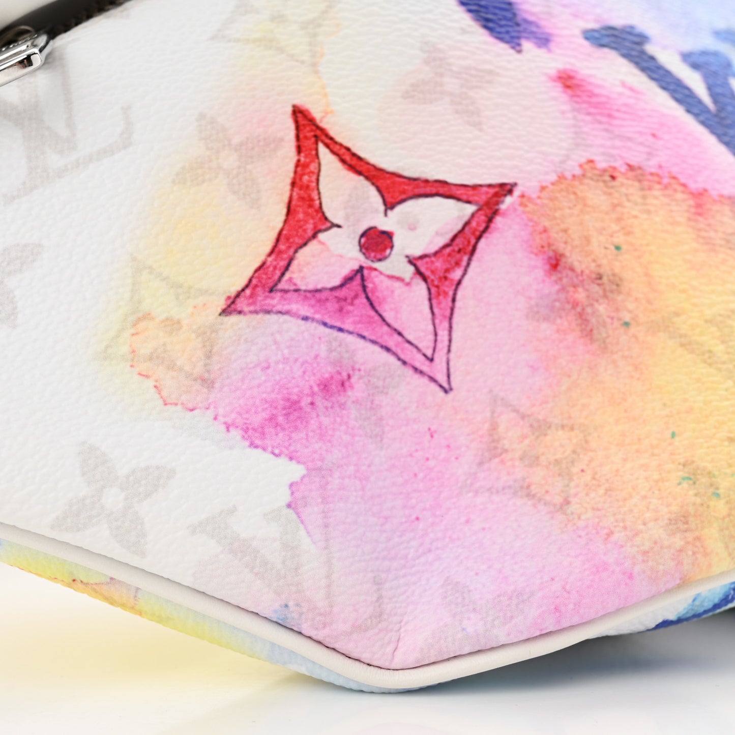 Monogram Watercolor Discovery Bumbag Multicolor