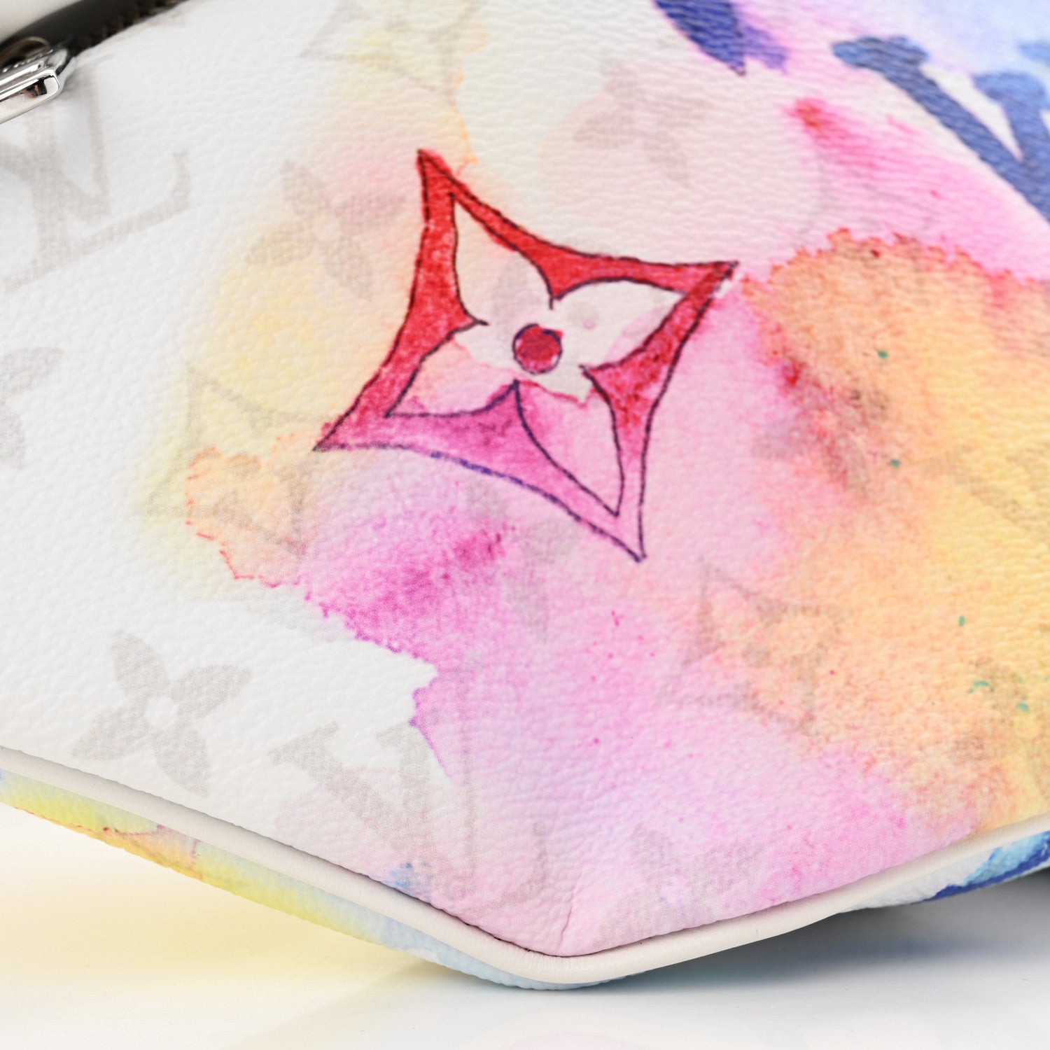 Louis Vuitton Monogram Watercolor Discovery Bumbag Multicolor 8 of 11