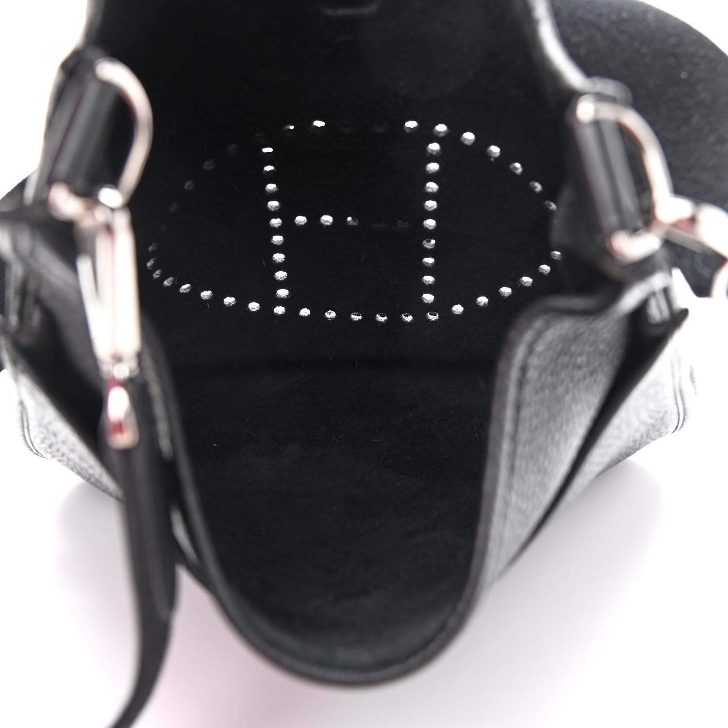 Hermes Taurillon Clemence Evelyne II PM Black 5 of 9