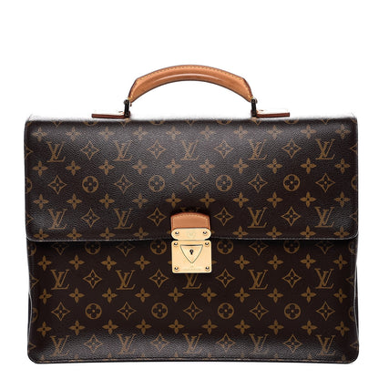Louis Vuitton Monogram Canvas Robusto 1 Compartment Briefcase 1 of 8