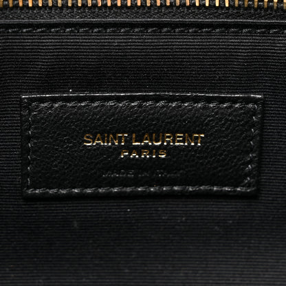 Saint Laurent Lambskin Matelasse Monogram Medium Niki Chain Satchel Seawood 7 of 13