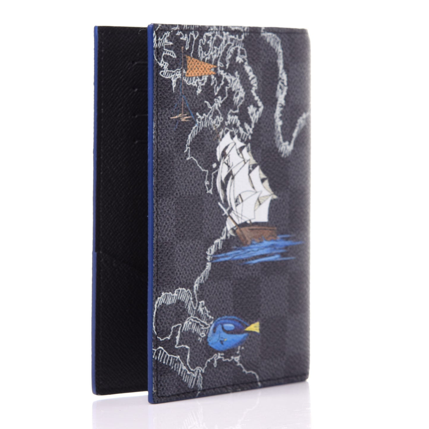 Damier Graphite Map Passport Cover