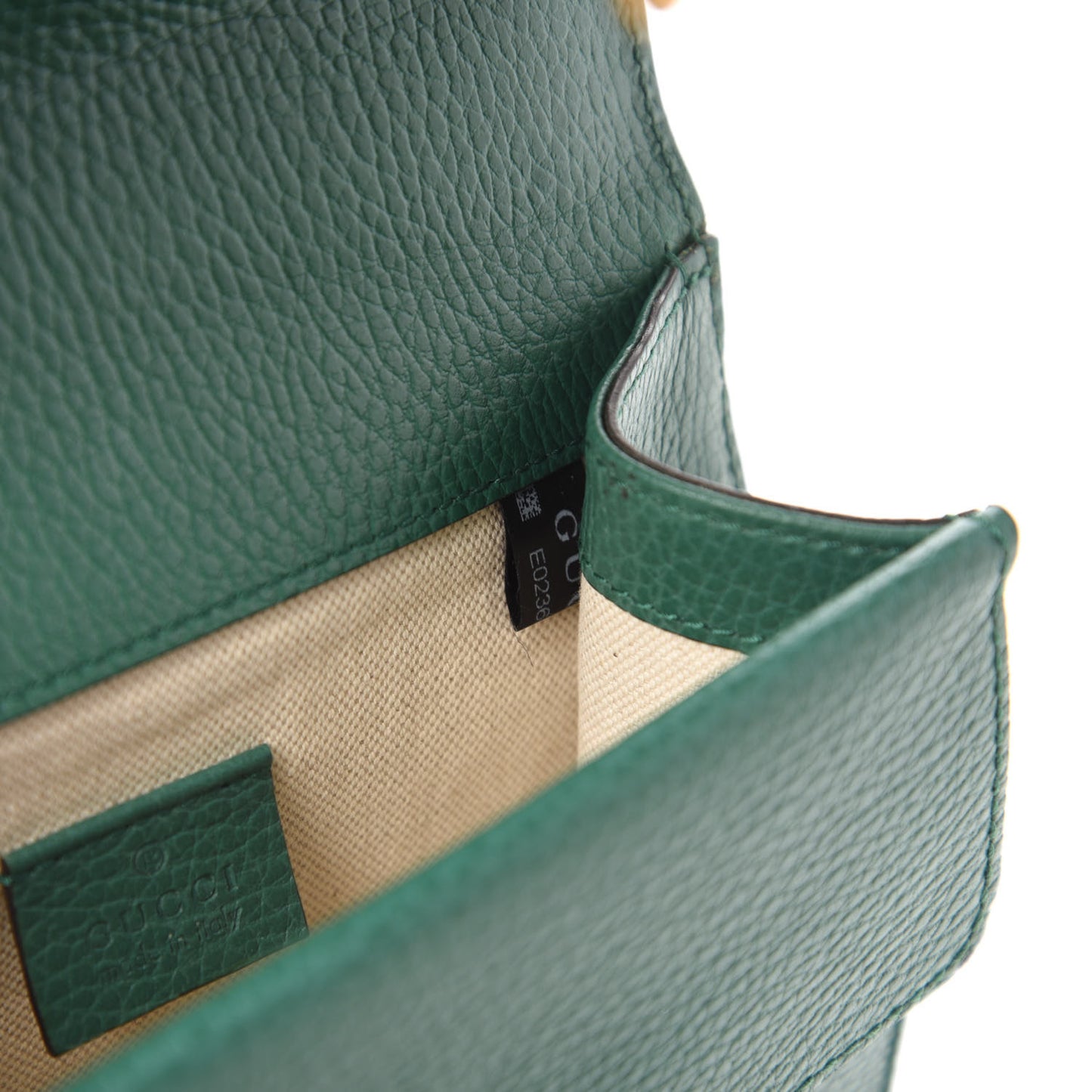 Calfskin Mini Dionysus Shoulder Bag Emerald